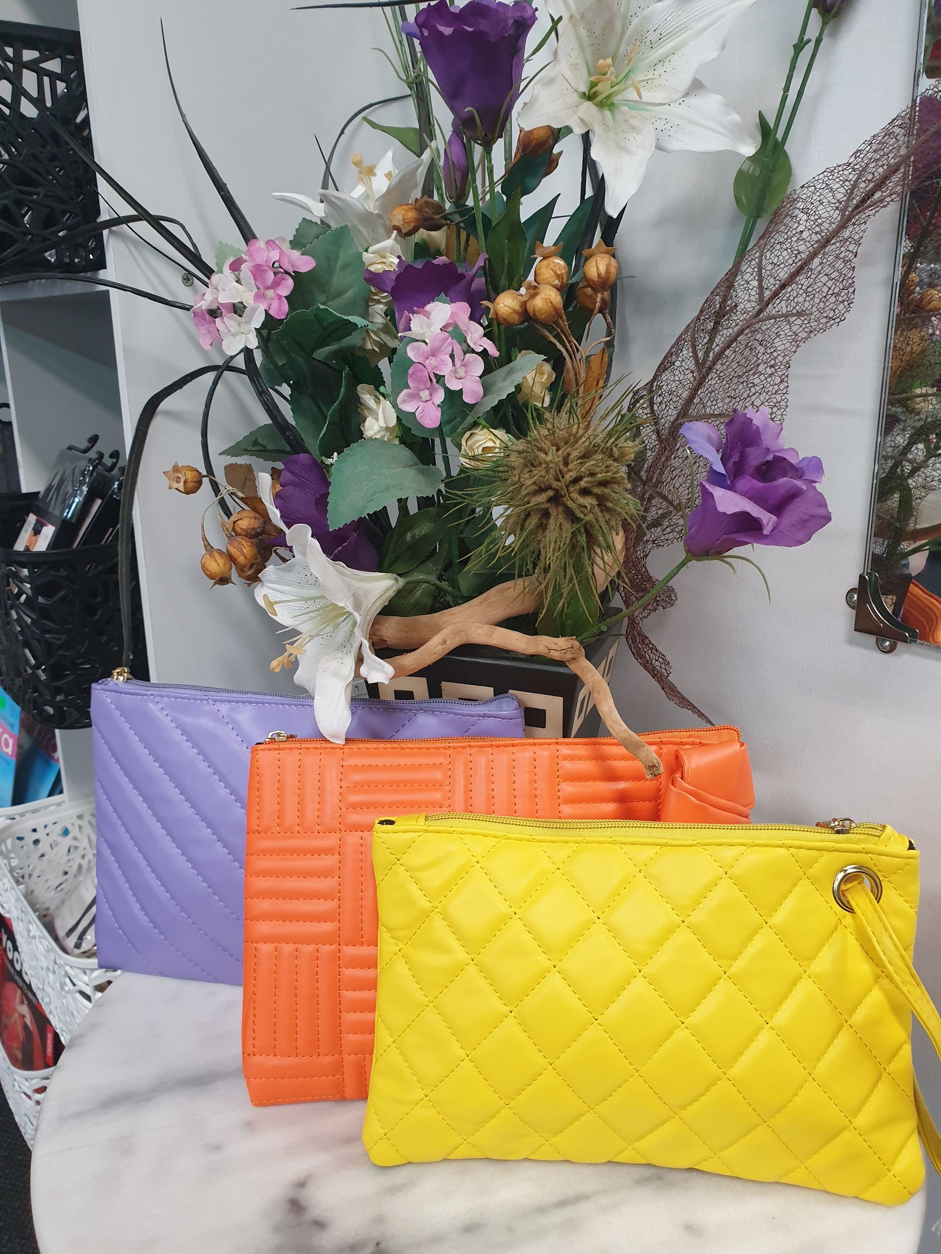 Coloured Women's Clutch Purses — Shona's Lingerie in Hermit Park, QLD