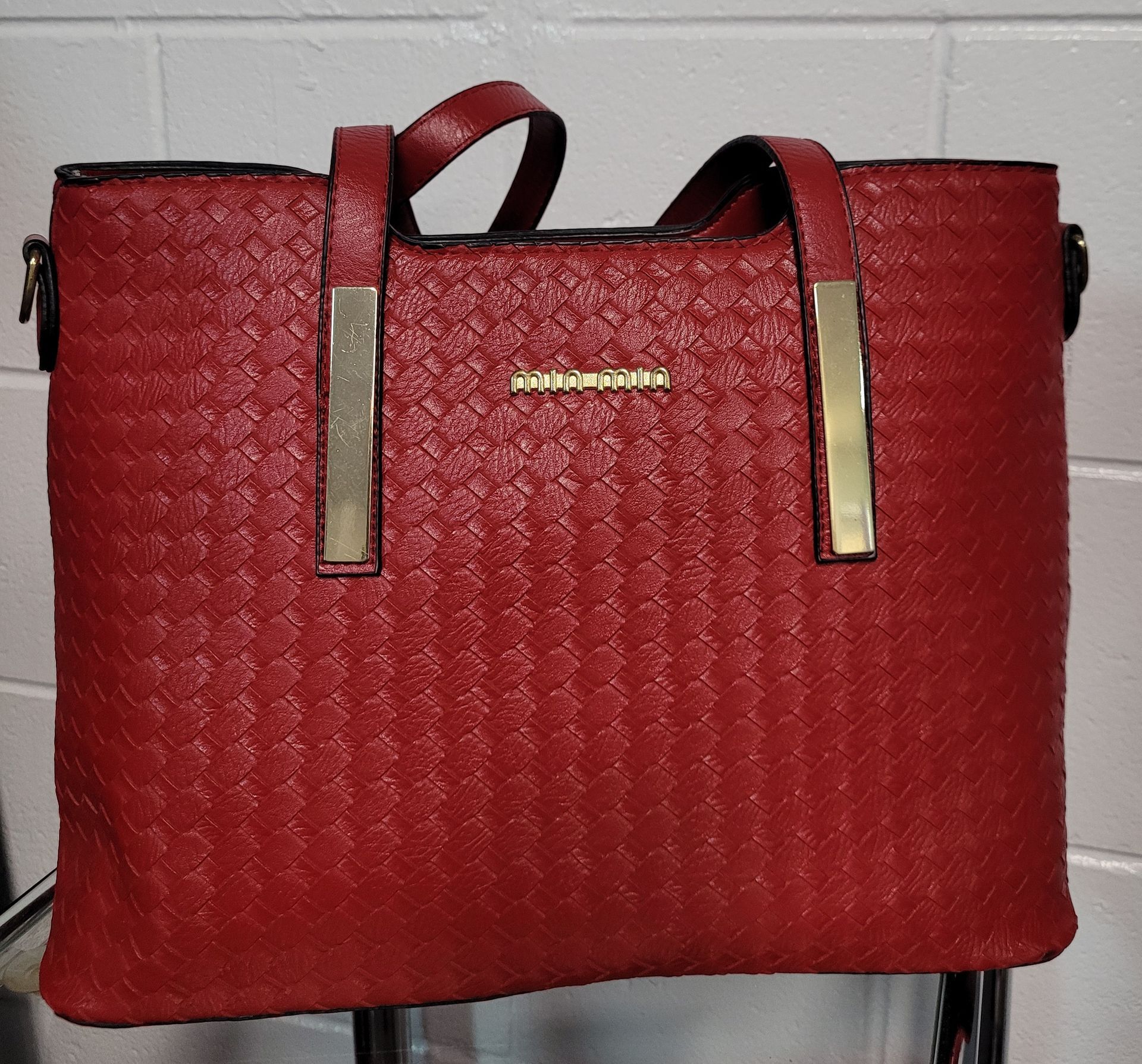 Red Tote Bag — Shona's Lingerie in Hermit Park, QLD