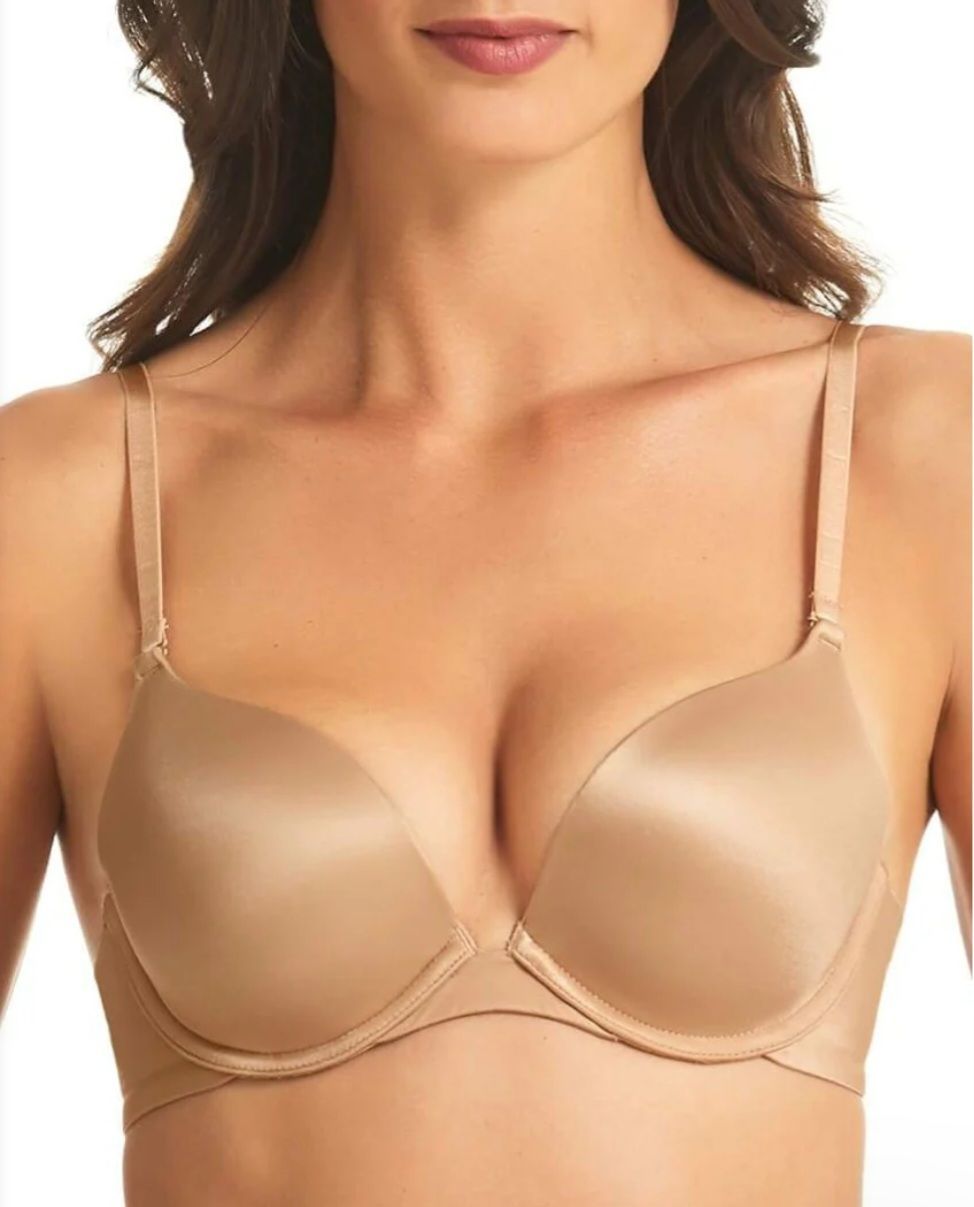Finelines RL023A Convertible Low Back Push Up Bra — Shona's Lingerie in Hermit Park, QLD