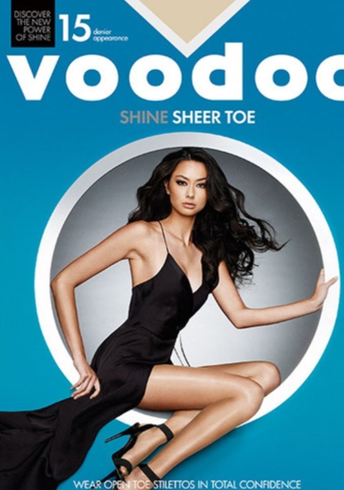 Voodoo H30455 Shine Sheer Toe — Shona's Lingerie in Hermit Park, QLD