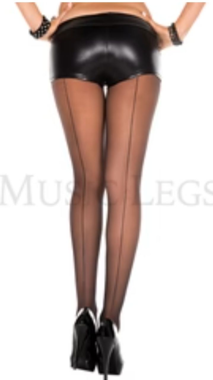 Music Legs 331 Spandex Sheer  Backseam Pantyhose — Shona's Lingerie in Hermit Park, QLD