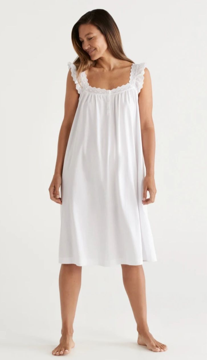 Victoria's Dream Cotton Nightie — Shona's Lingerie in Hermit Park, QLD