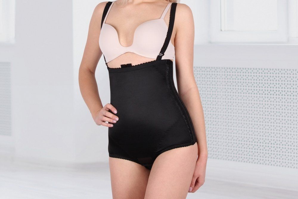 Female Wearing Body Shaper — Shona's Lingerie in Hermit Park, QLD