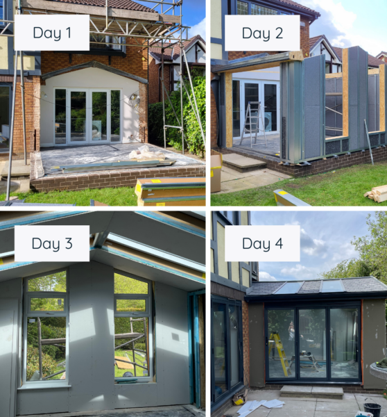 hup! build process for conservatory transformations