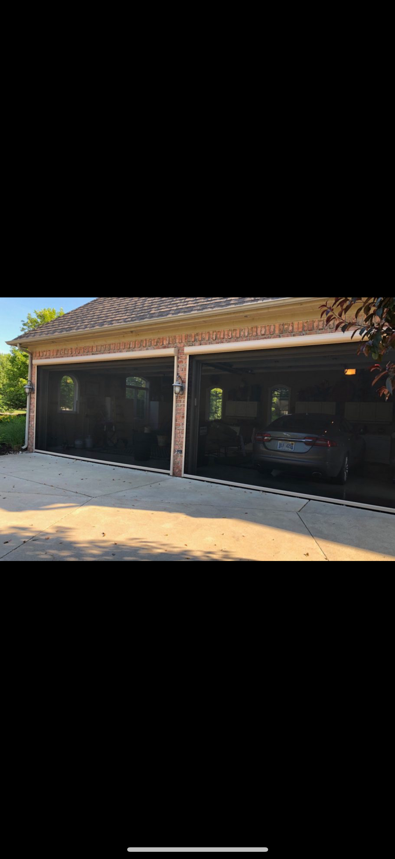 Custom poly plantation shutters – Chino Hills
A car is parked in a garage next to a house.