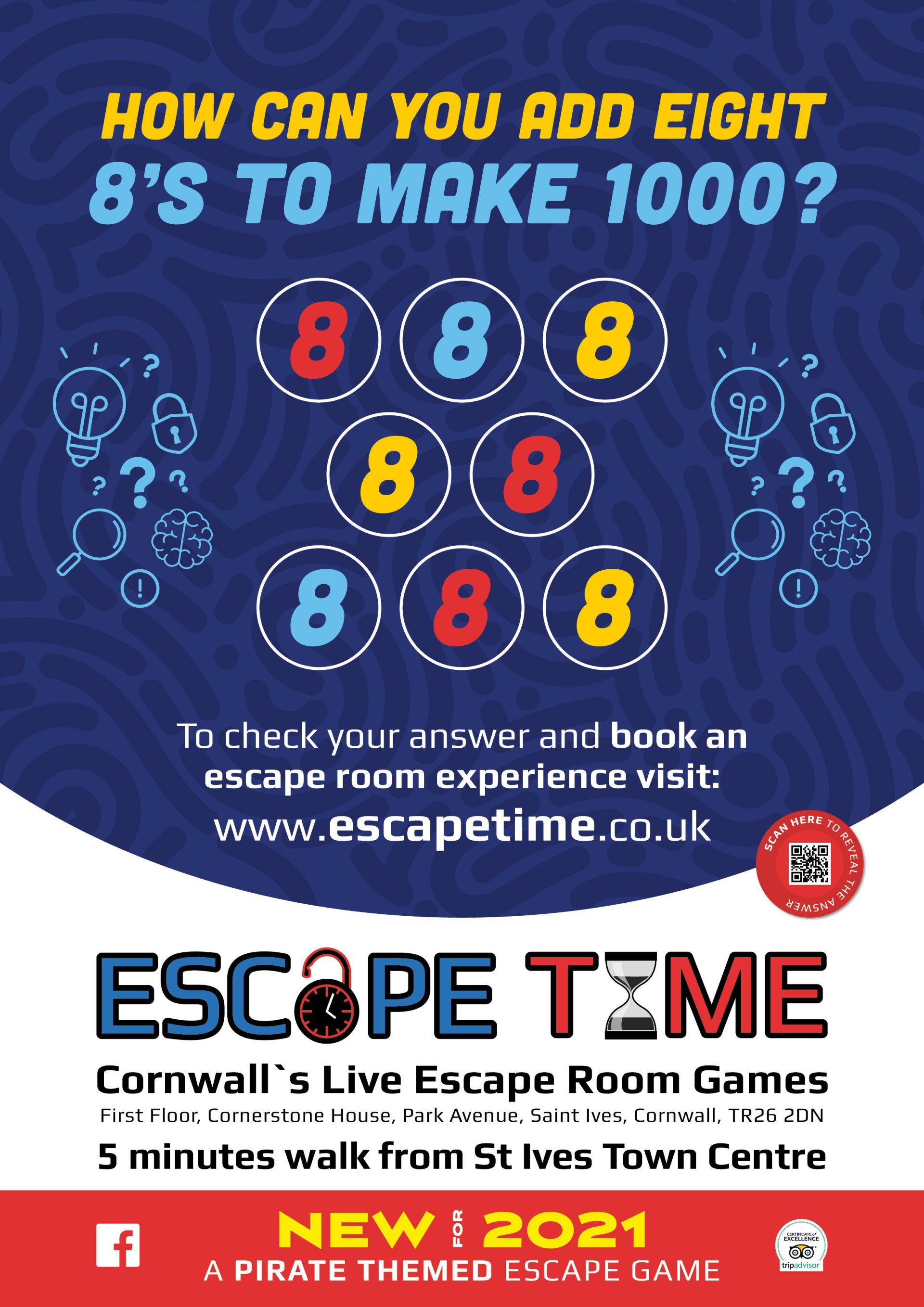 Escape Time Riddle 1