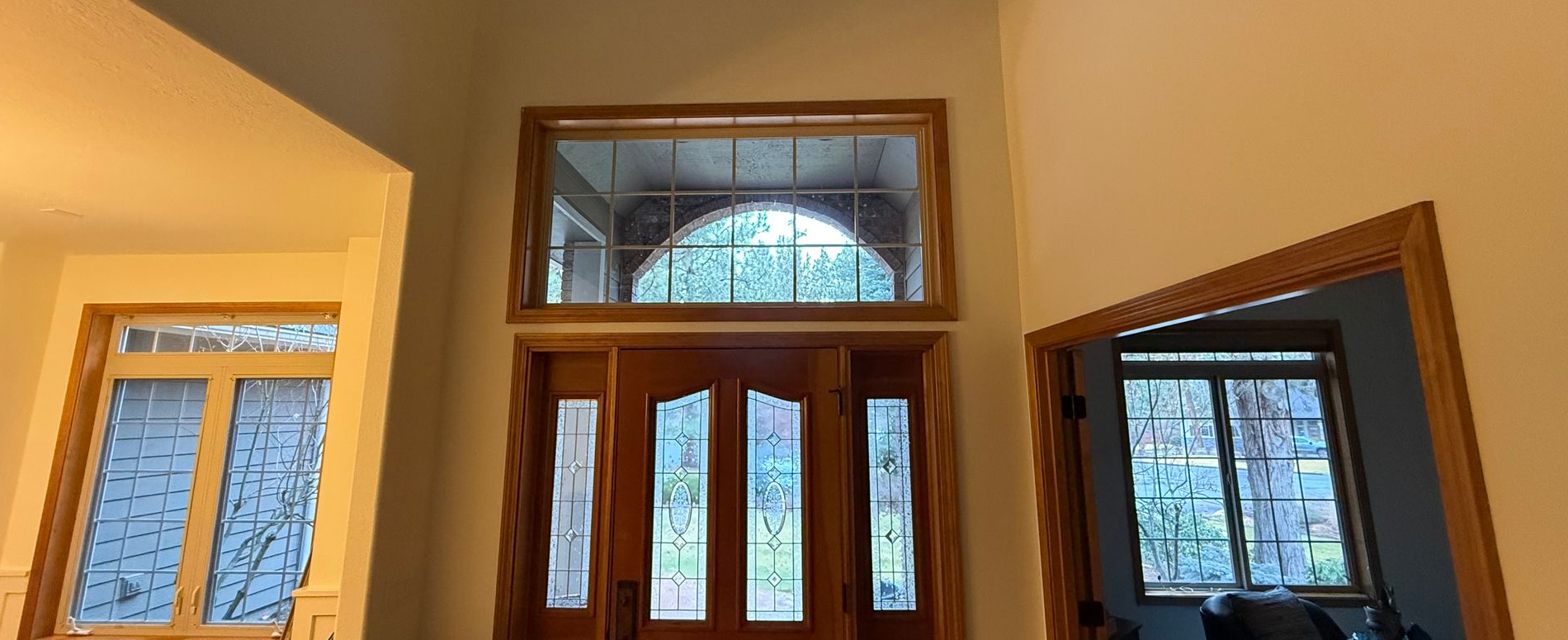 Milgard replacement windows installed in a home in Bend Oregon
Energy efficient window replacement in Bend Oregon