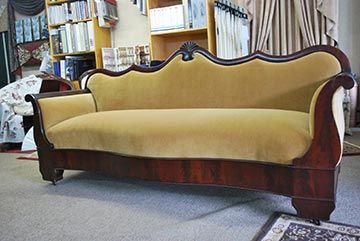 Elegant Sofa — Fine Custom Upholstery Technicians in  North Providence,RI
