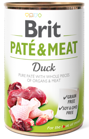 Brit Pate& Meat Duck 400g