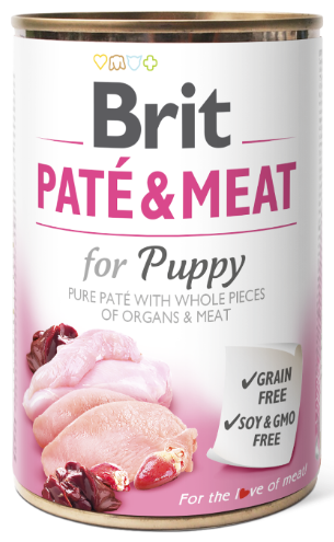 BRIT PATE & MEAT PUPPY 400 G