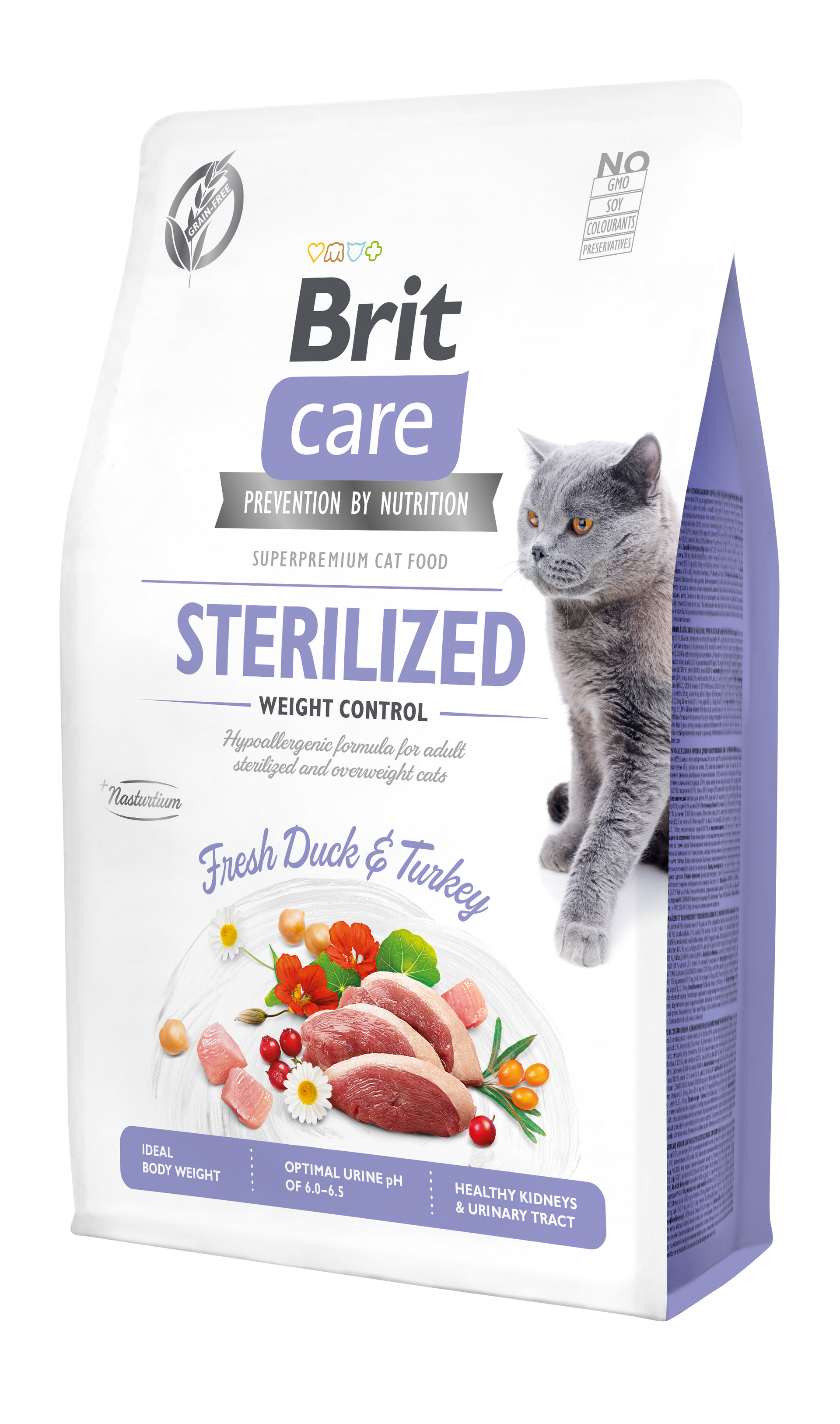 Brit Care Cat Sterilized Weight Control - Fresh Duck & Turkey