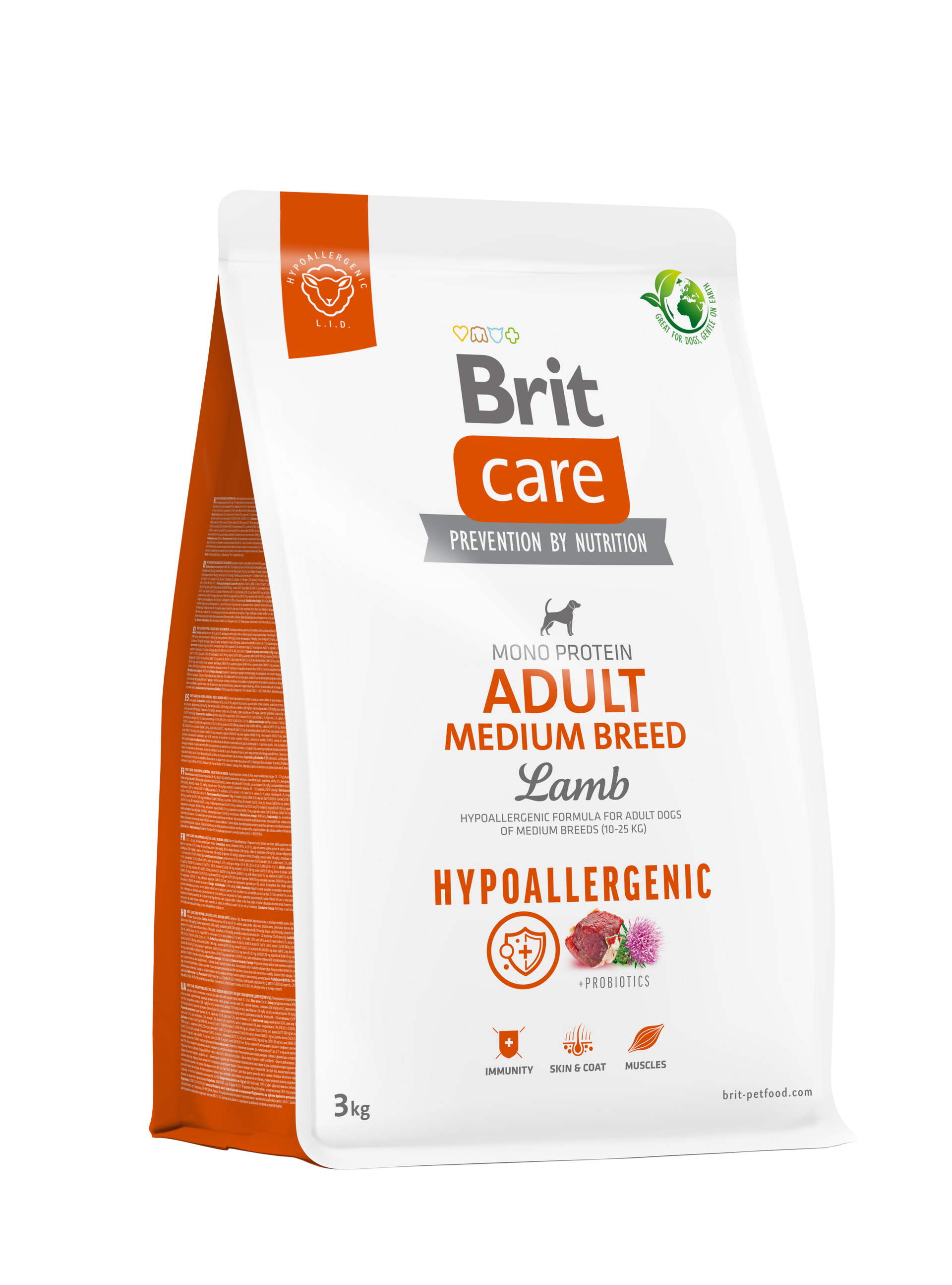 Brit Care Hypoallergenic Adult Medium Breed