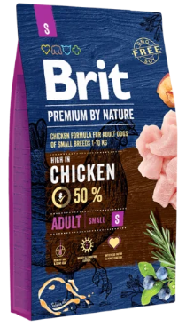 Brit Premium By Nature Adult Small 3 KG