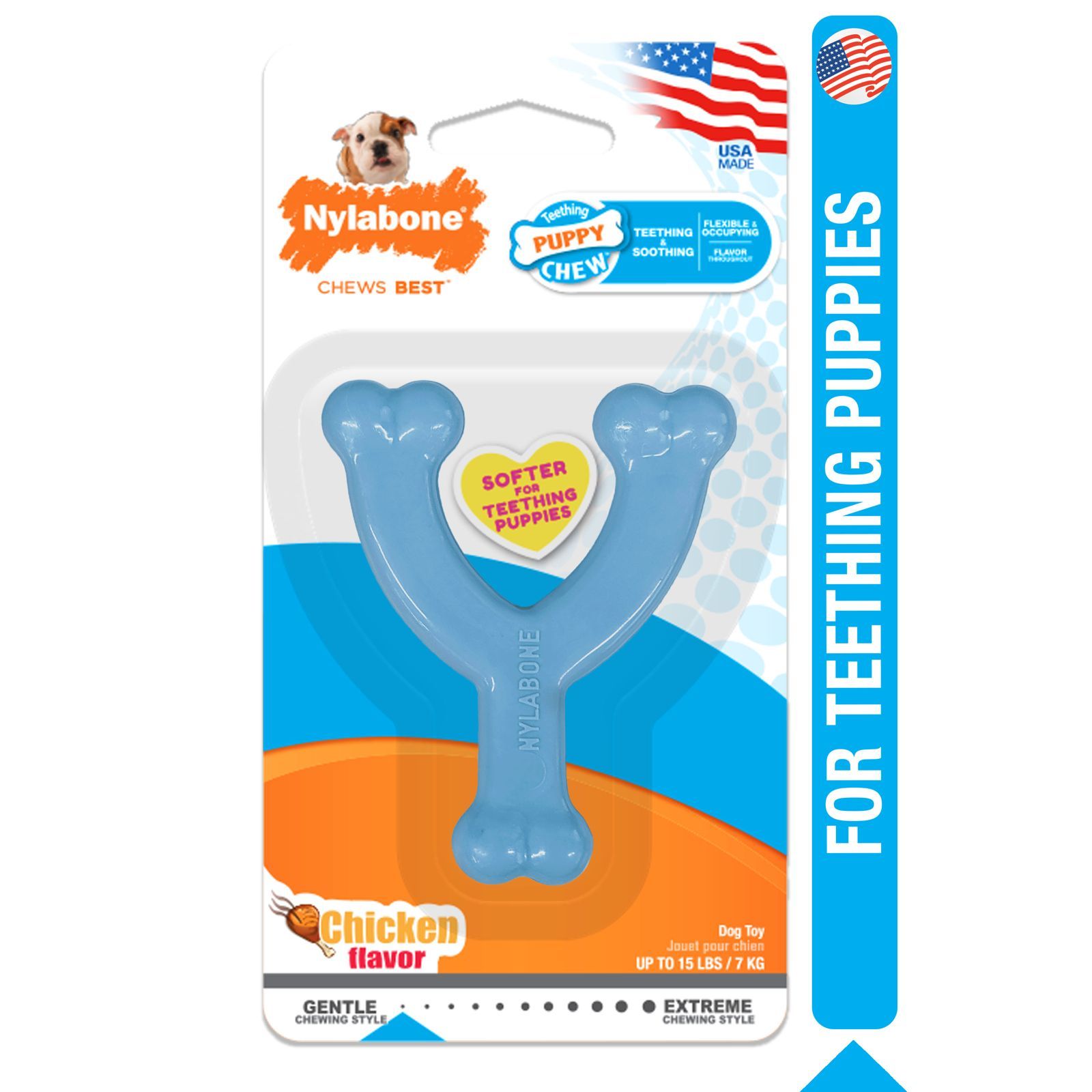 Y-Teething Puppy Chew- Chicken Flavor
