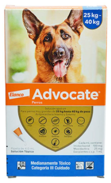 Med Advocate perro 25kls a 40kls
