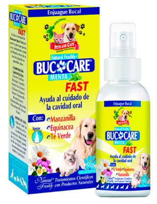 Bucocare Spray Fast Menta Enjuage Bucal Nat Freshly