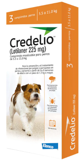 Credelio Antipulgas 5-11 Kg Perro