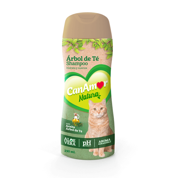 Shampoo árbol de té para Gatos