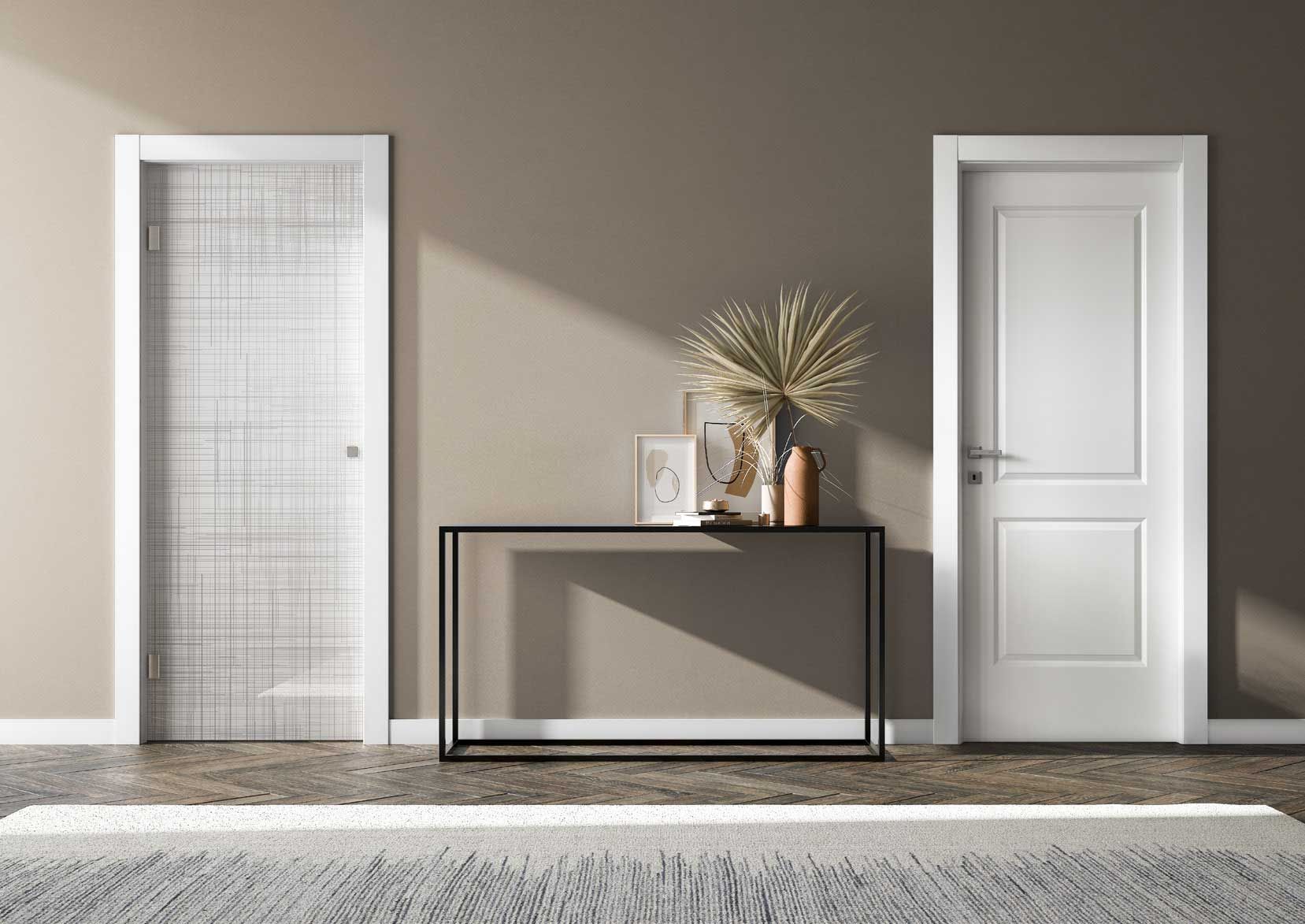 porte bianche dal design moderno