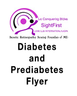 It is a flyer about diabetes and prediabetes.