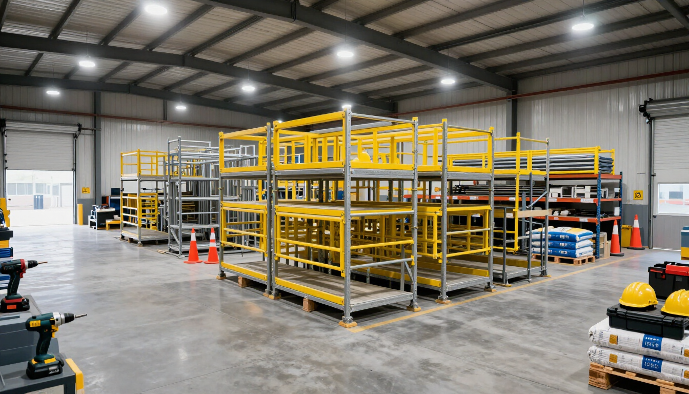 Almacén de equipo de construcción
