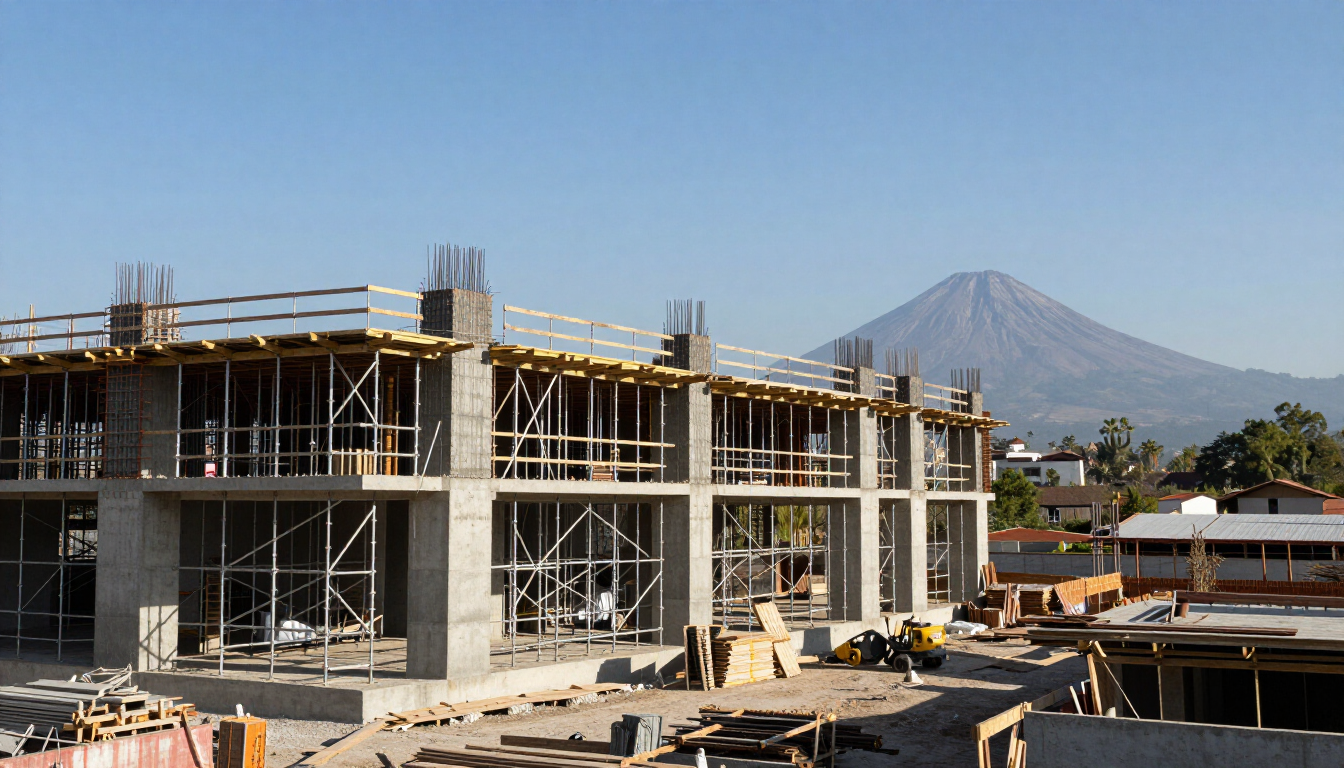 Construcción en Puebla