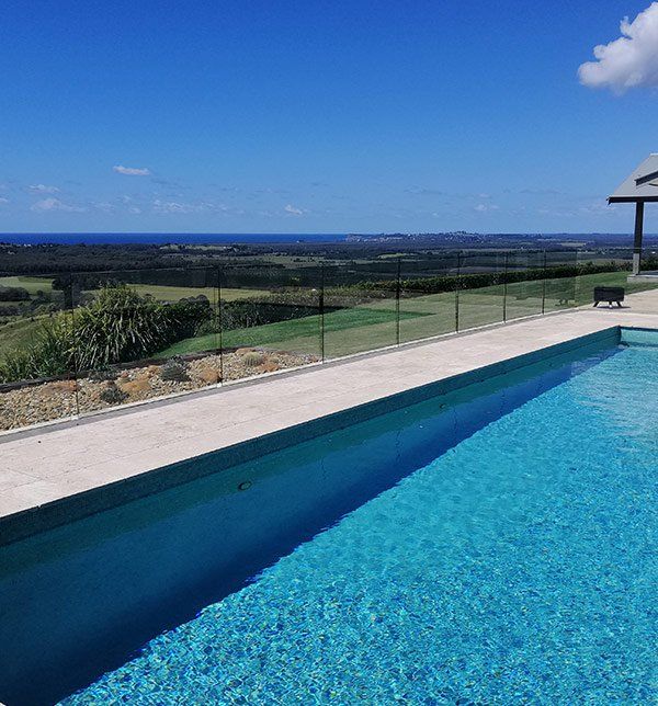 Landscape View From Pool — Garden Design In Newrybar, NSW