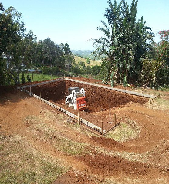 Excavator — Landscaping Equipment Hire In Newrybar, NSW