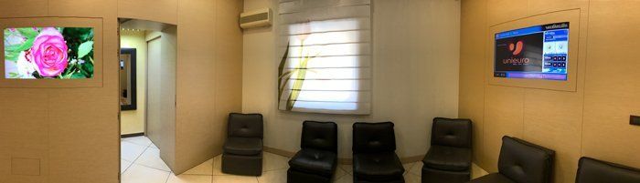 sala d'attesa studio dentista