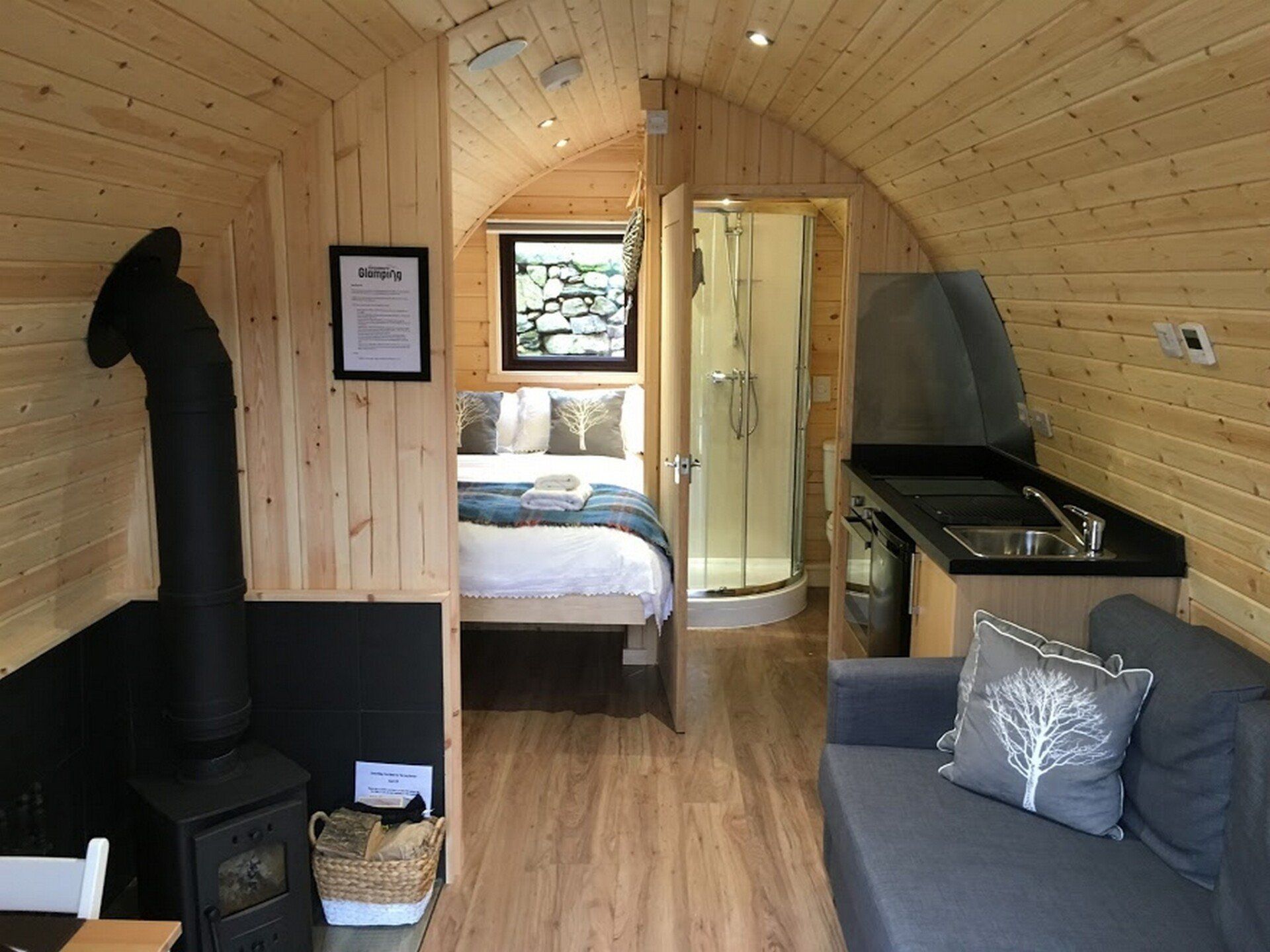 Inside of Ensuite Pod