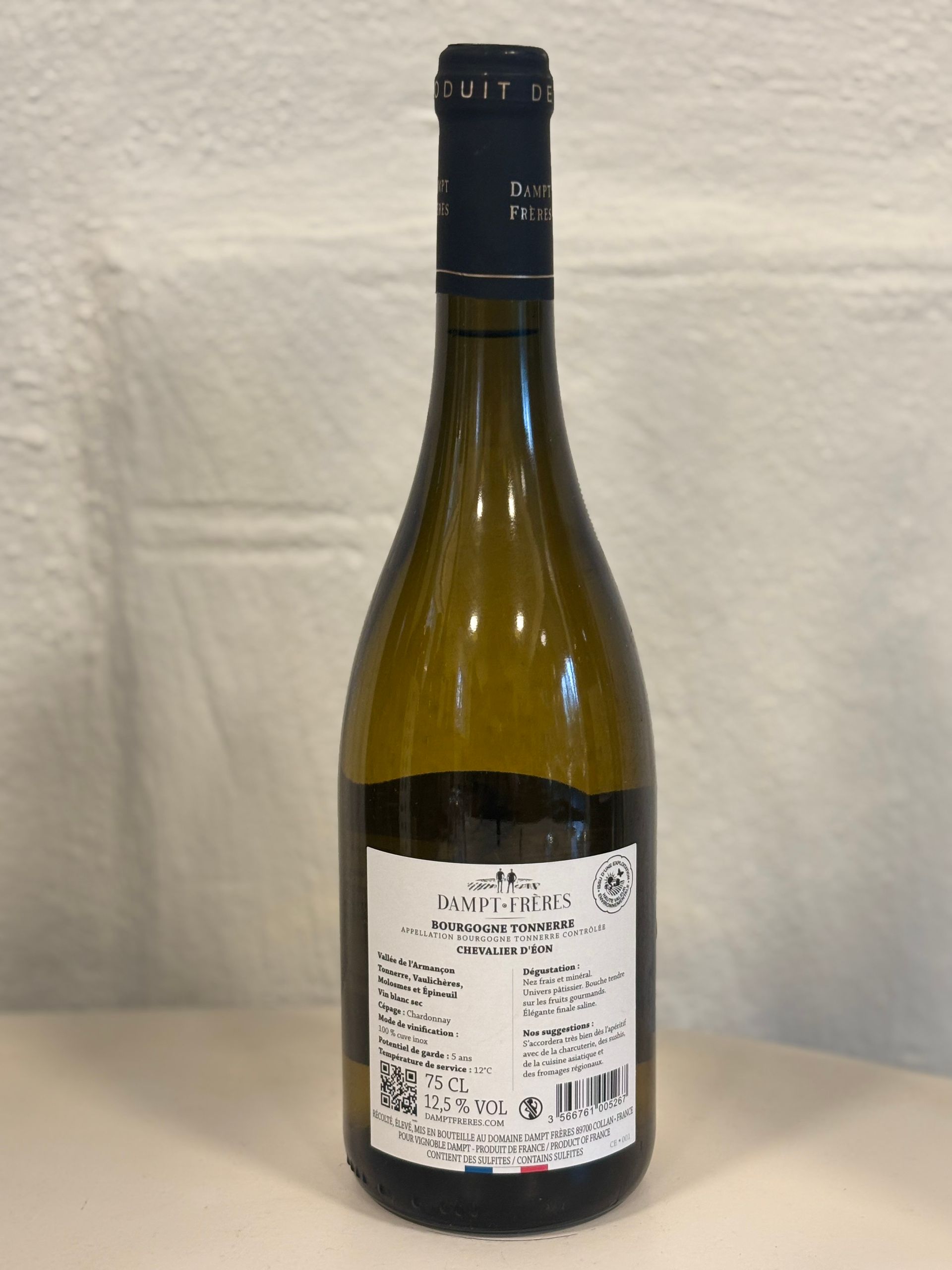 Dampt Frère Chevalier d’Éon 2023 – Bourgogne Tonnerre