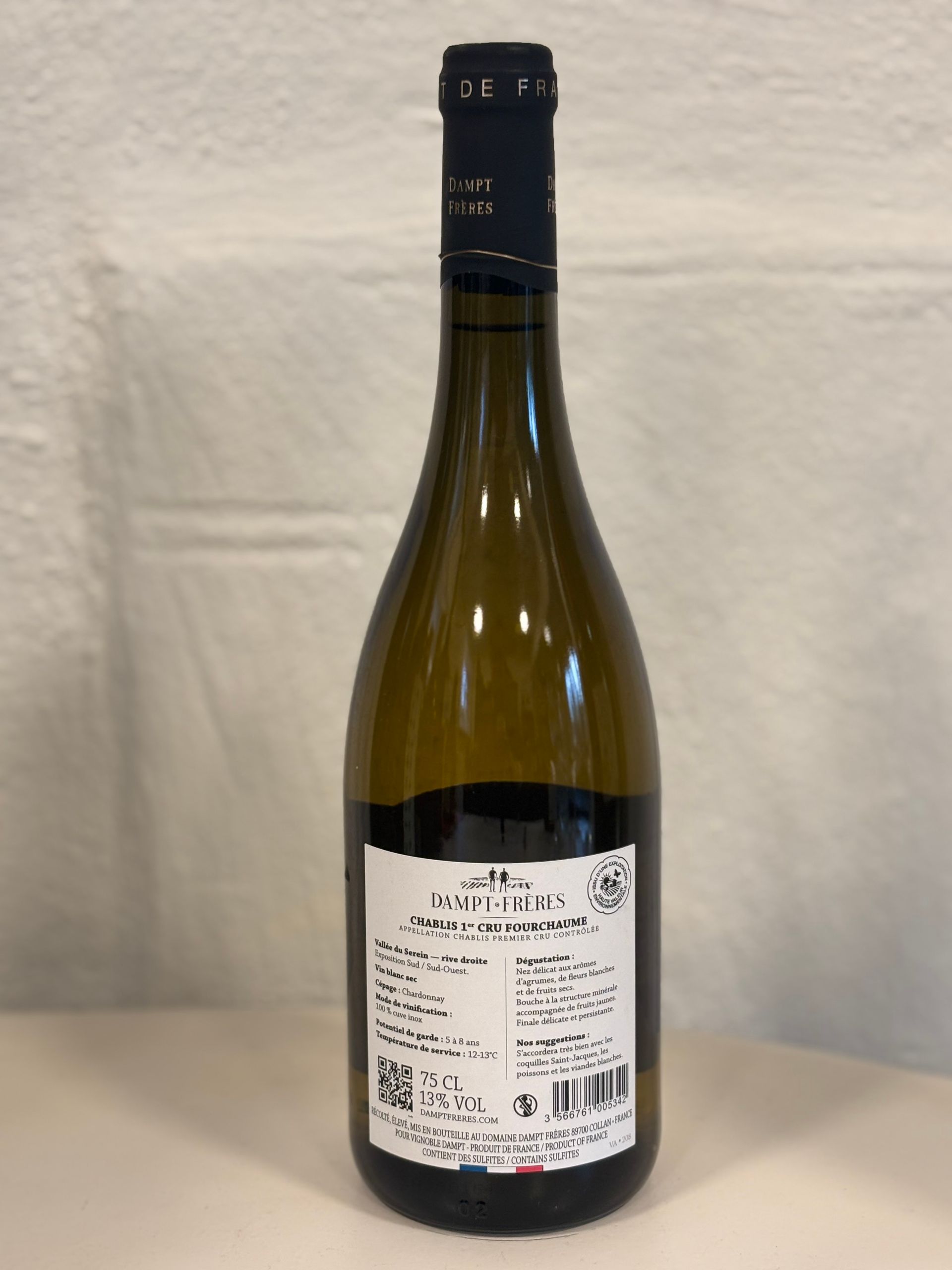 Dampt Frères Chablis Premier Cru Fourchaume  2022