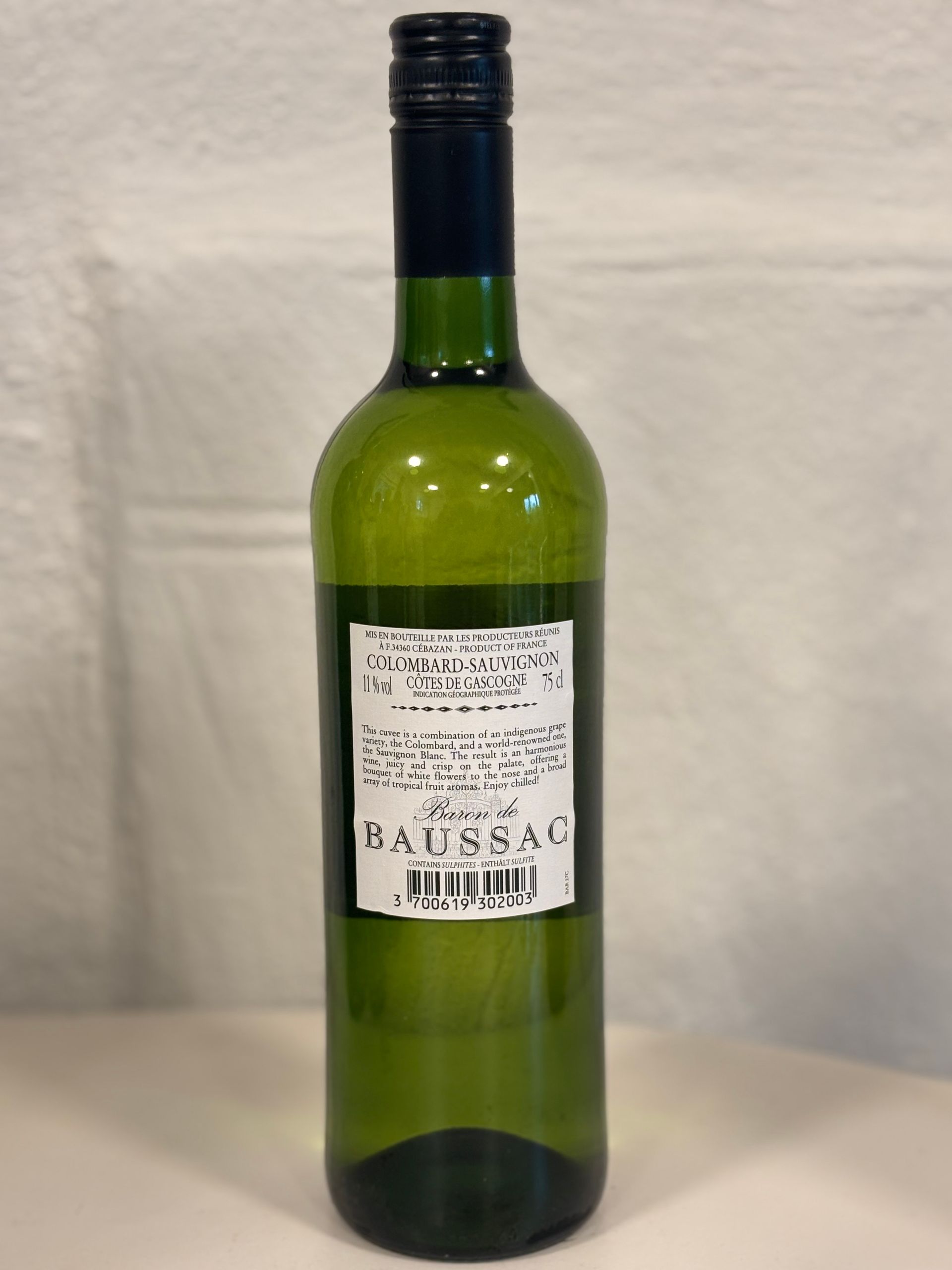 Baron de Baussac Colombard, Sauvignon blanc