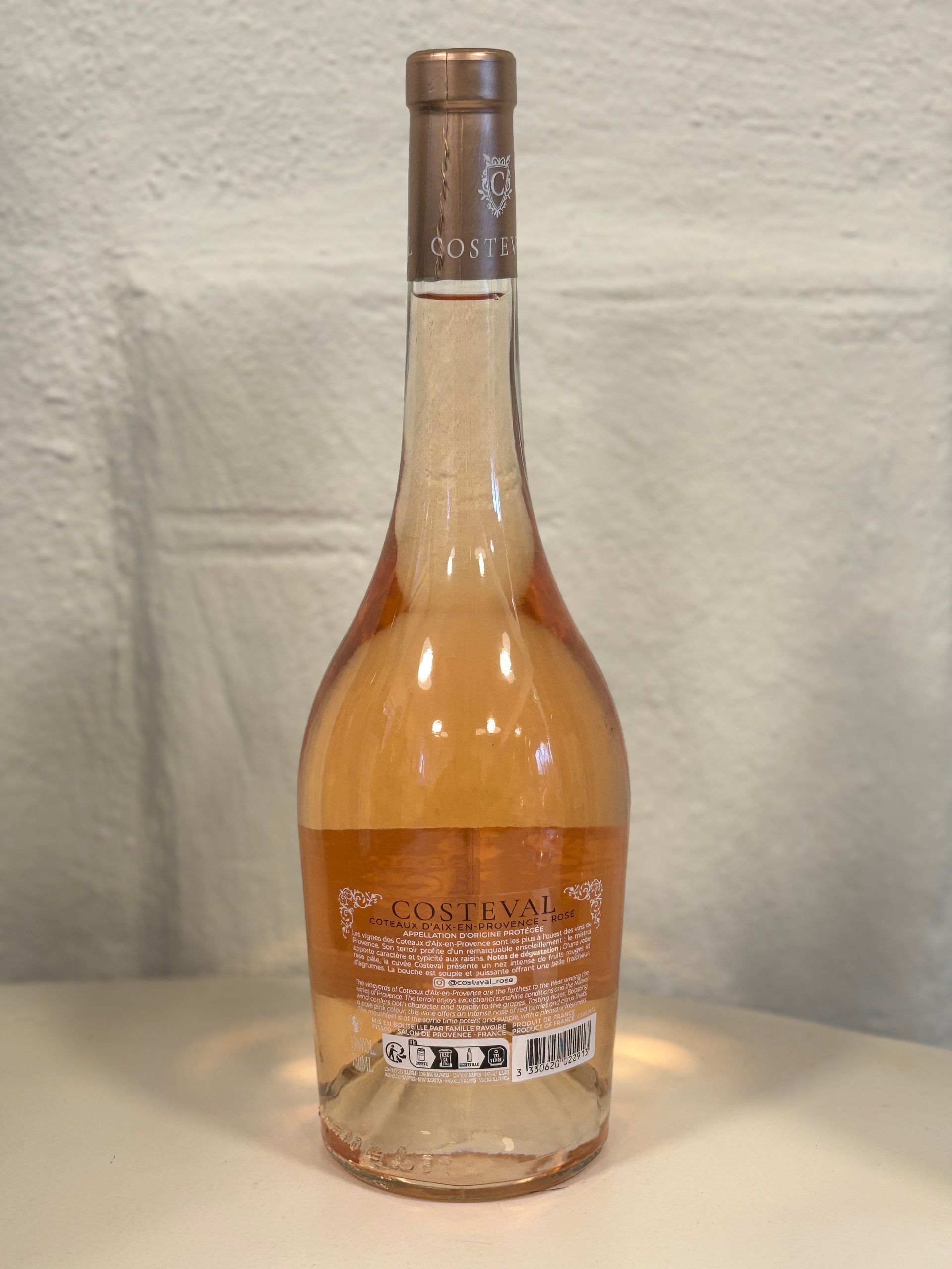 Costeval Rosé Coteaux d’Aix-en-Provence