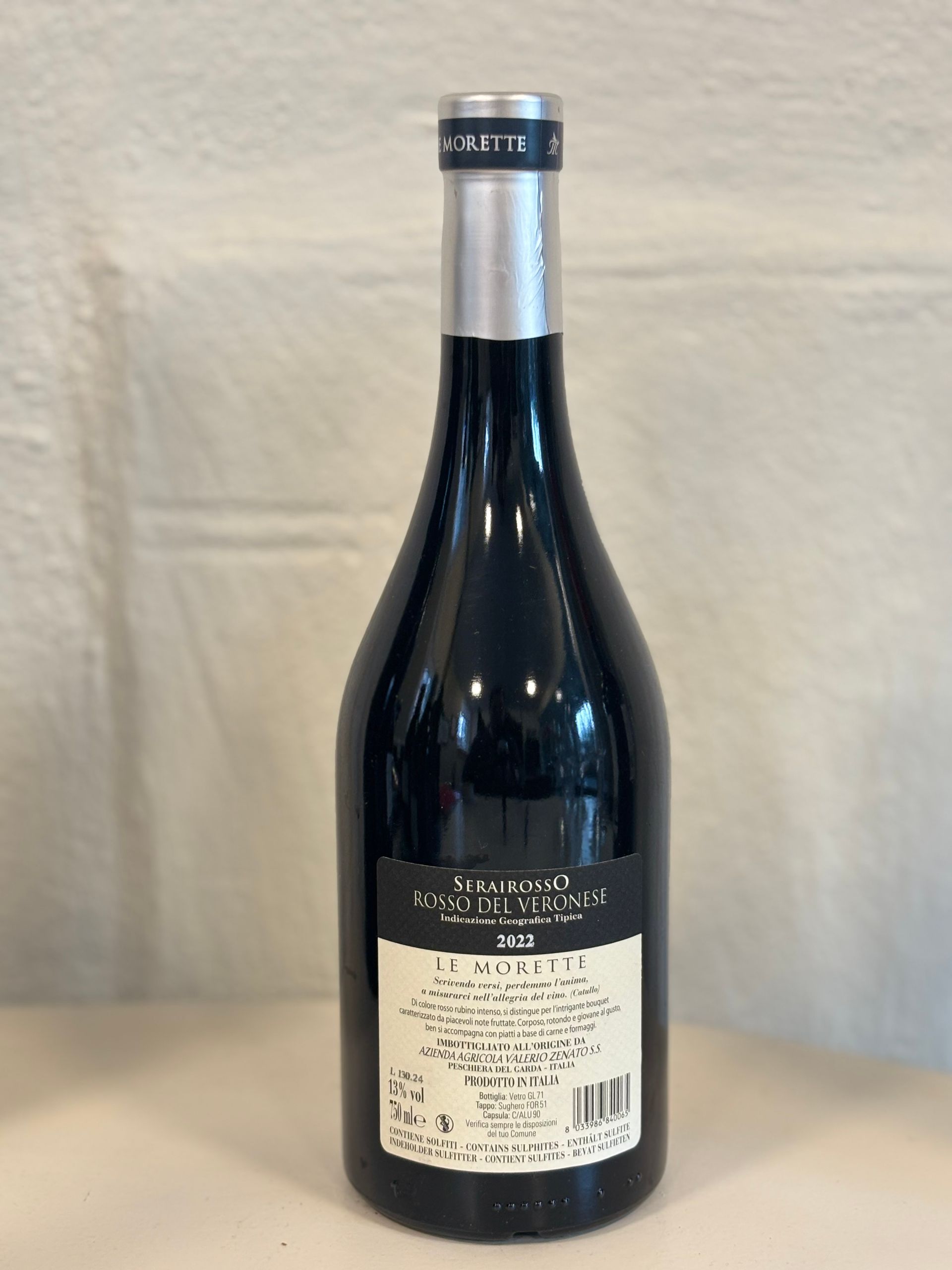 Le Morette Serei Rosso - Cabernet Sauvignon, Merlot, Corvina