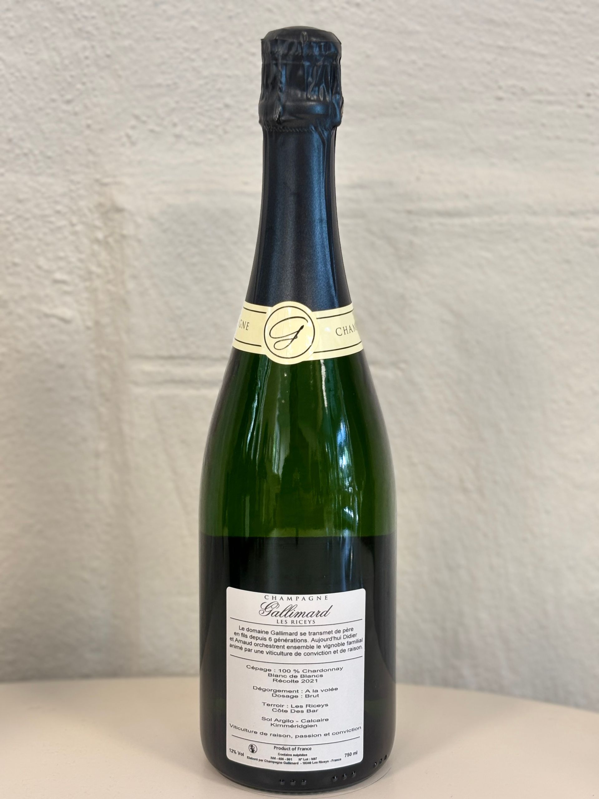 Gallimard Champagne Blanc de Blancs Brut