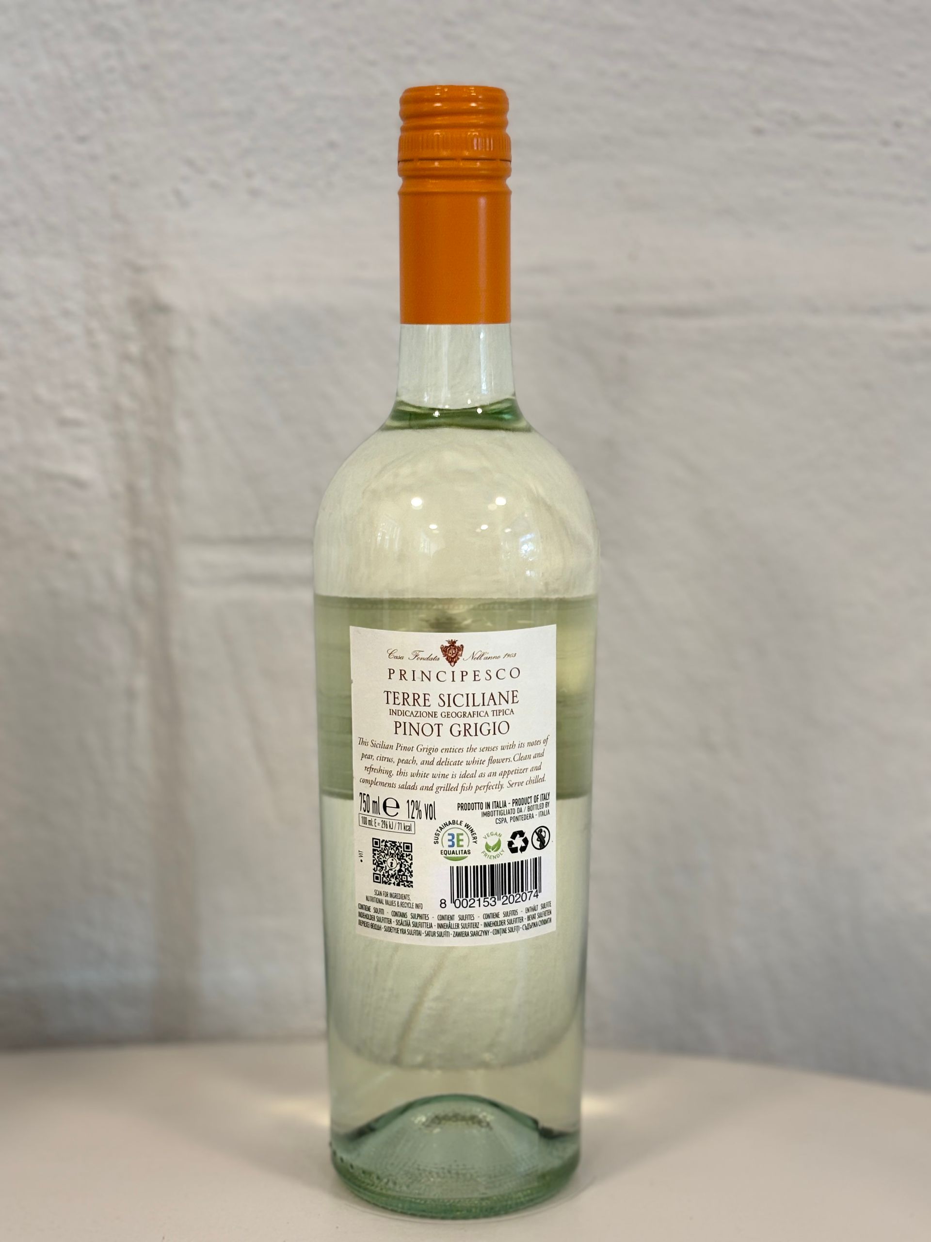 Principesco Pinot Grigio - Terre Siciliane