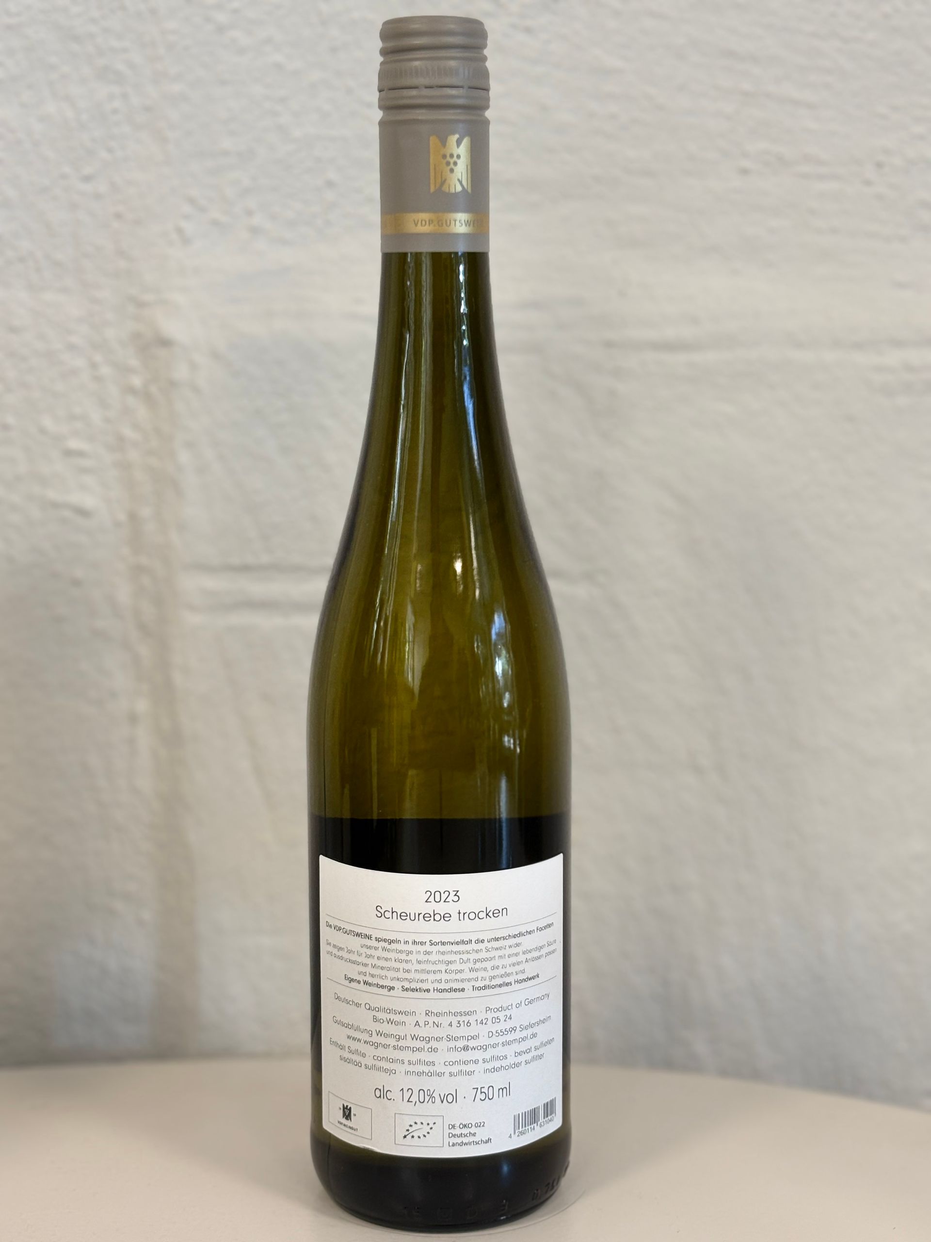 Wagner Stempel Scheurebe Trocken Biologisch