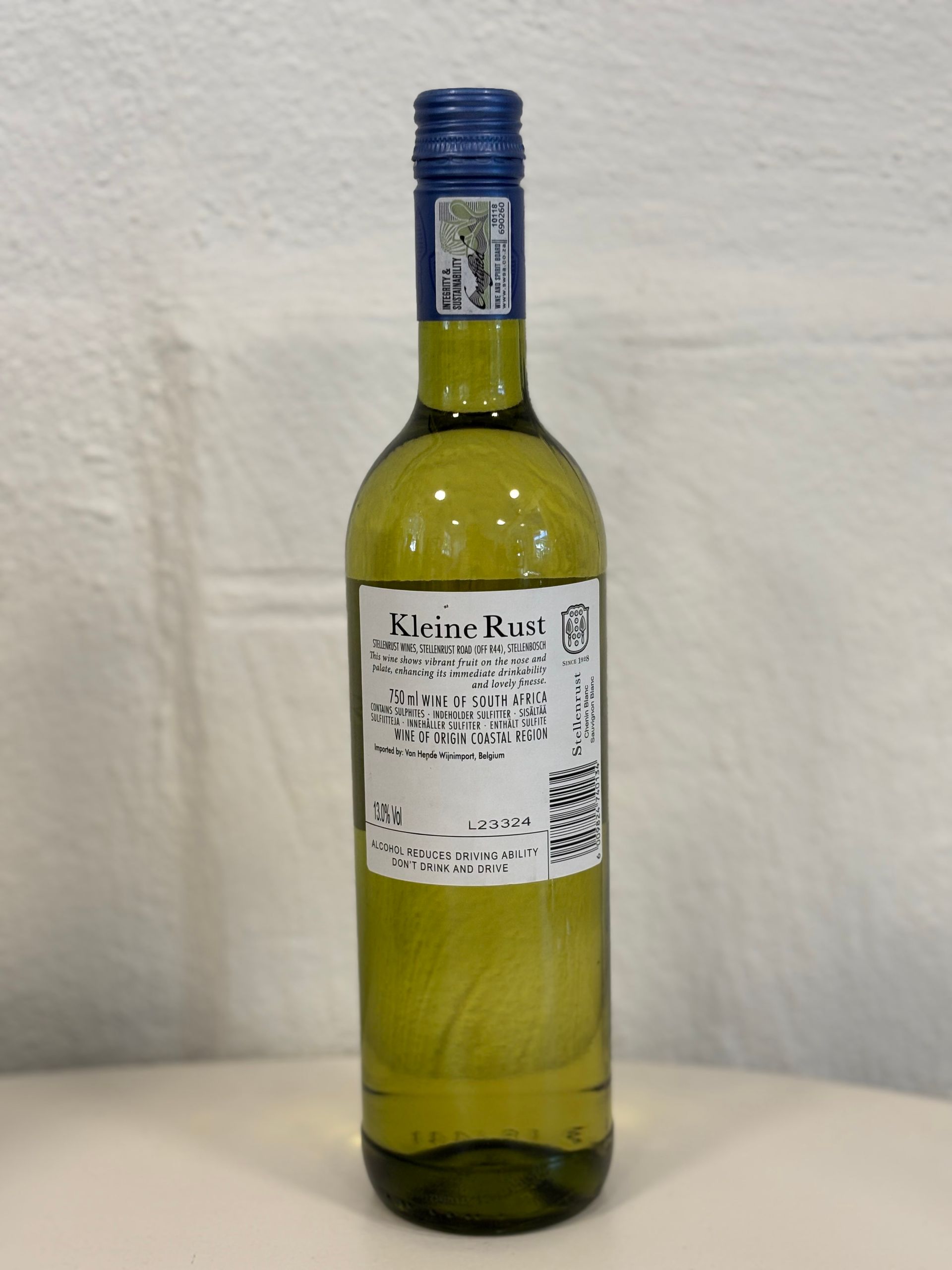 Stellenrust Kleine rust Chenin blanc Sauvignon blanc