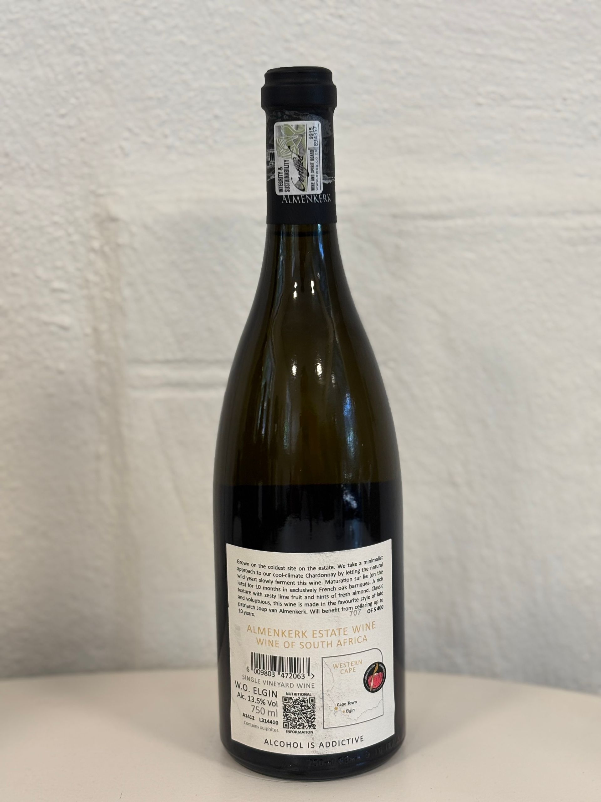 Almenkerk Wine Estate Chardonnay