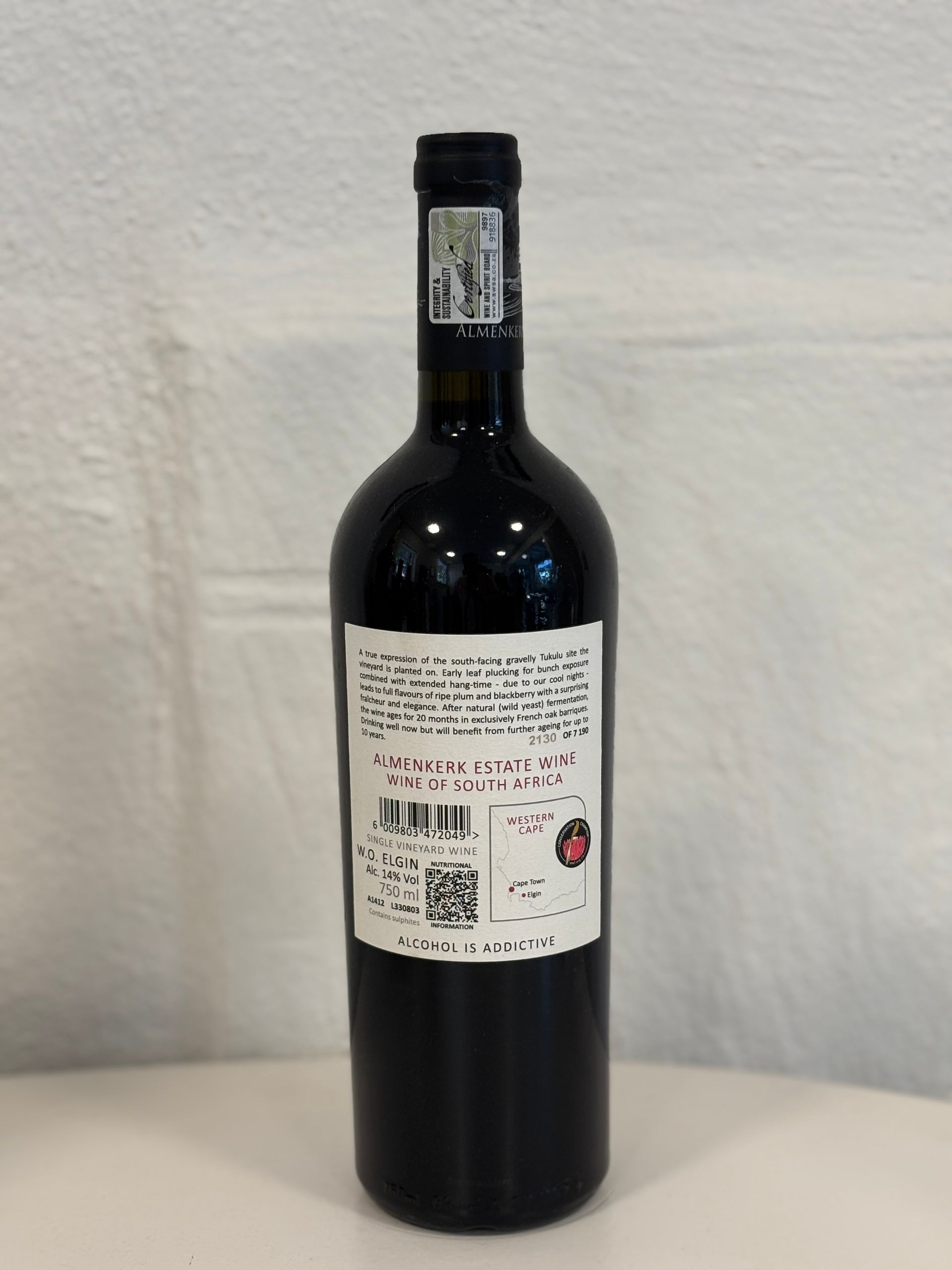 Almenkerk Wine Estate Merlot