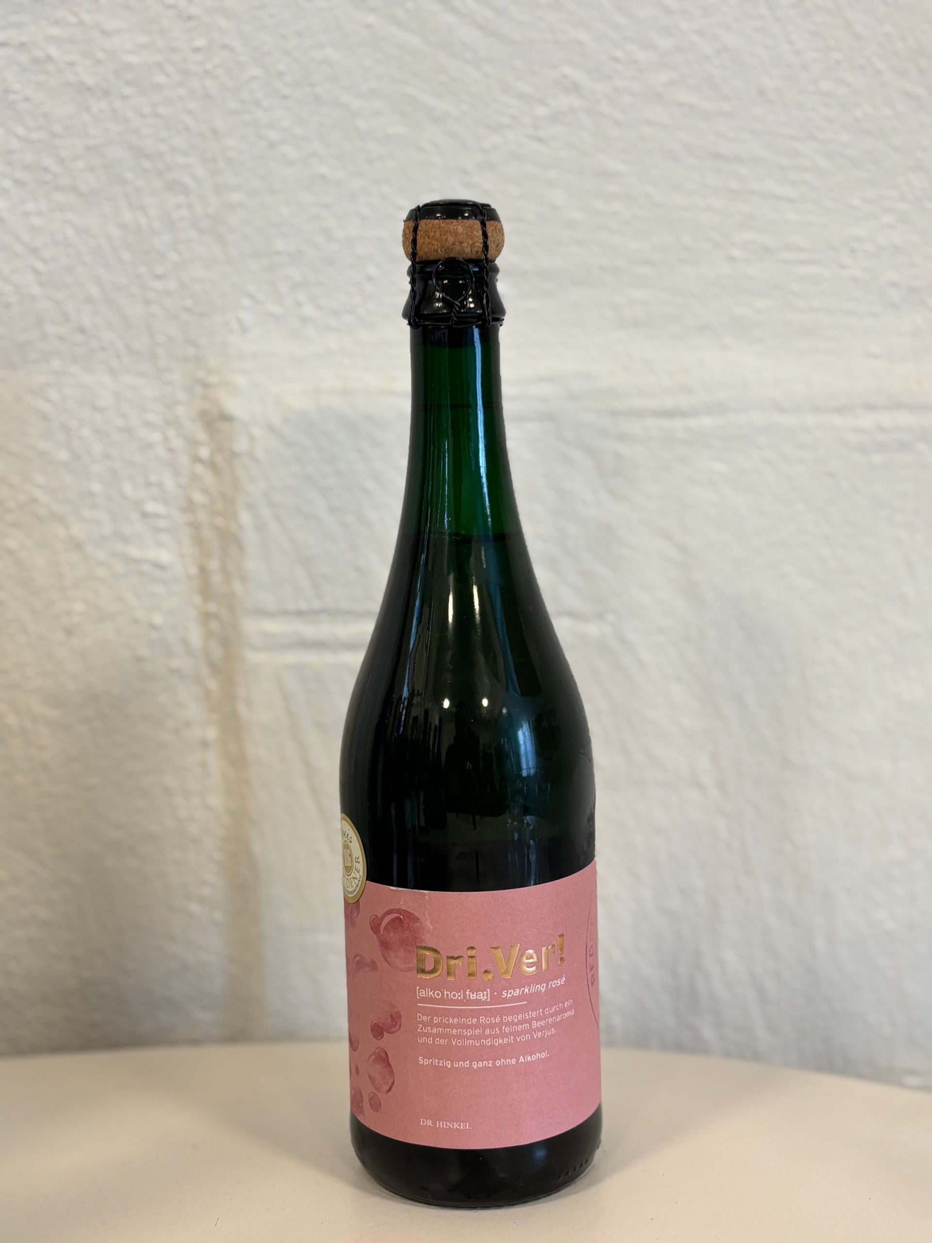Dri.Ver! Rosé Sparkling – Alcoholvrij