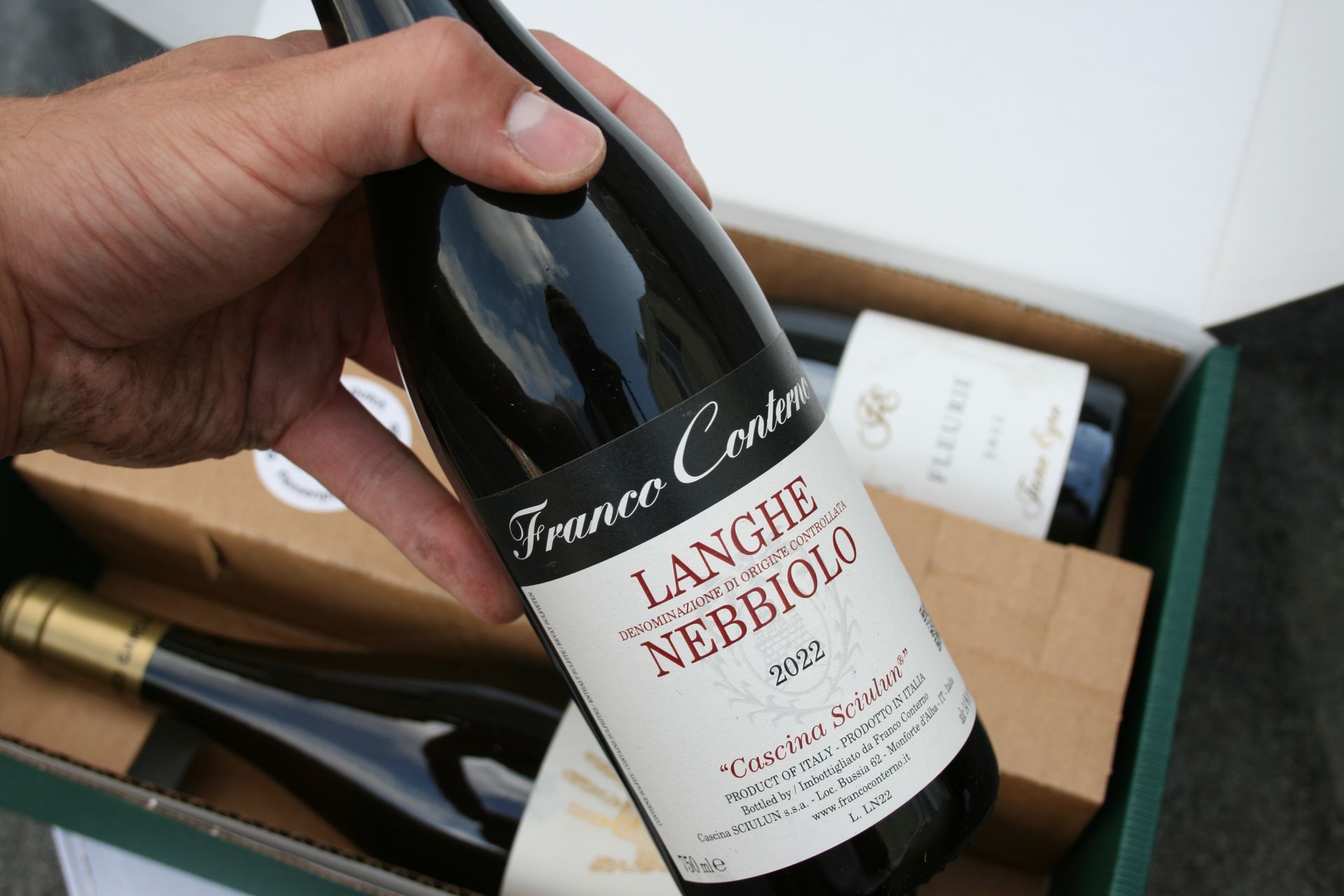 Flessenpost - Verschillende wijnen