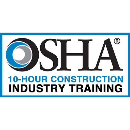 The logo for osha 10 hour construction industry training.