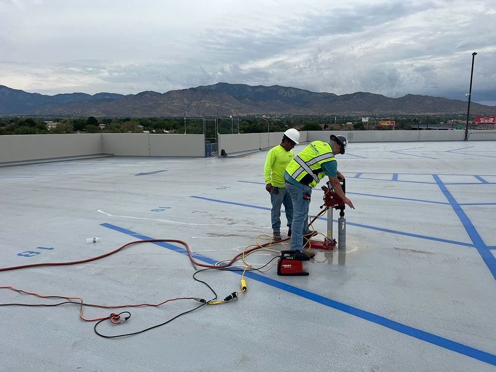 Men Performing Waterproofing