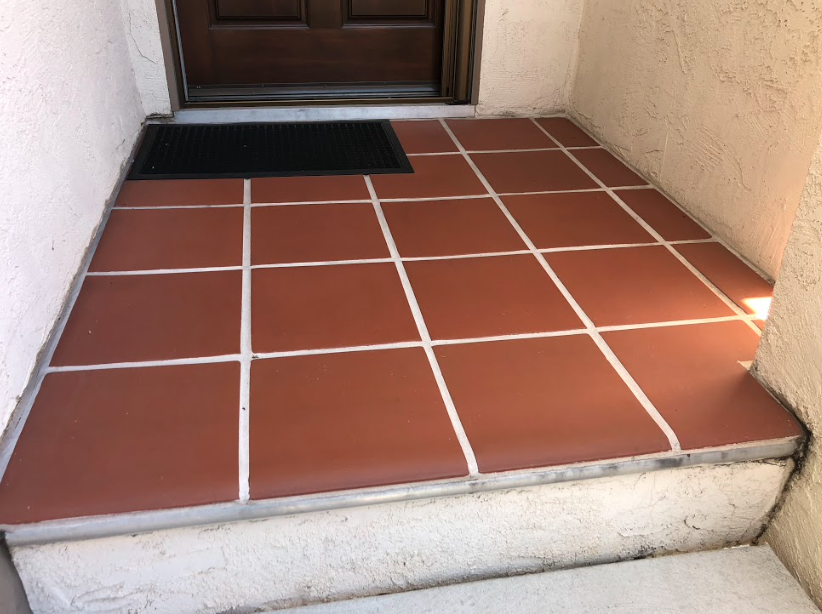 Tiles that need waterproofing