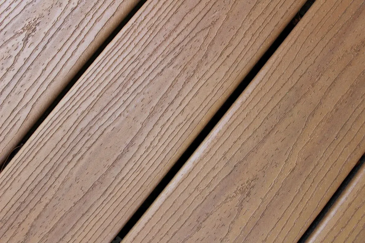 Composite wood balcony
