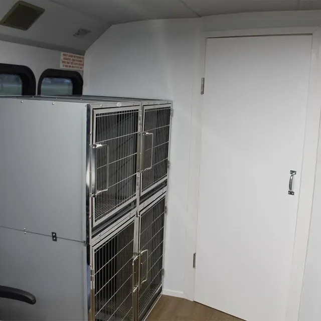 mobile grooming kennel station in bus salina ks