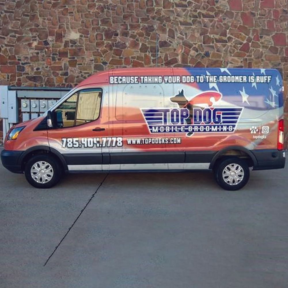 mobile grooming van
