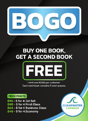 buy a wash book get one free